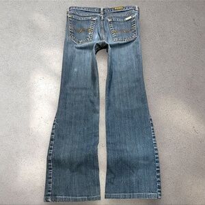 David Kahn Jeanswear Mid Rise Bootcut Jeans